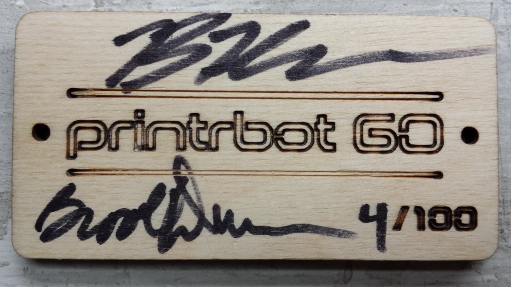 representative of the printrbot "laser cut era"